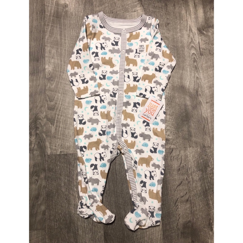Carter’s Animal Print Footed Sleeper